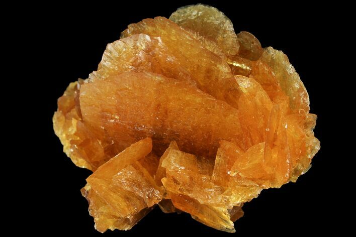 Selenite Crystal Cluster (Fluorescent) - Peru #102161